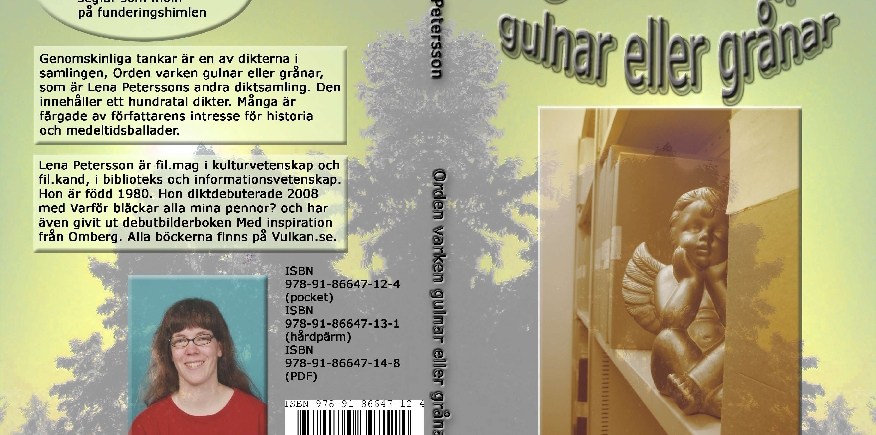 Bokomslaget till andra upplagan av Orden varken gulnar eller grånar