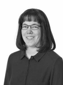 Lena Petersson. Lågupplöst bild. Svartvit. Foto: Per-Åke Roos, Rapps Foto.