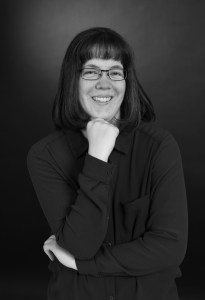 Lena Petersson. Högupplöstbild. Svartvit. Foto: Per-Åke Roos, Rapps Foto.