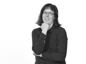 Lena Petersson. Högupplöst bild. Svartvit. Foto: Per-Åke Roos, Rapps Foto.