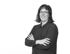 Lena Petersson. Lågupplöst bild. Svartvit. Foto: Per-Åke Roos, Rapps Foto.