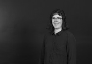 Lena Petersson. Högupplöst bild. Svartvit. Foto: Per-Åke Roos, Rapps Foto.